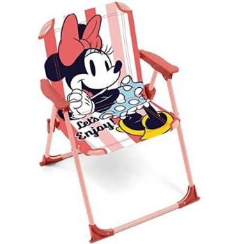 ARDITEX WD14436 Silla Plegable con Brazos de 38x32x53cm de Disney-Minnie