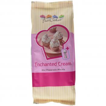 FunCakes Preparado para Enchanted Cream, Relleno o Frosting Ligero, Esponjoso y Blanco con Sabor Suave a Vainilla, 450g