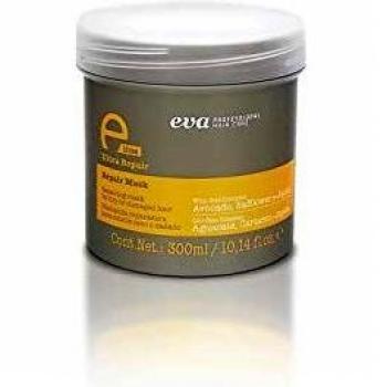 Eva Professional Hair Care | E-line Repair Mask | Mascarilla Para Cabello Seco, Dañado | Hidrata, Nutre Y Repara El Cabello | Sin Parabenos, Sin Sulfatos, Multicolor, 300 Mililitro