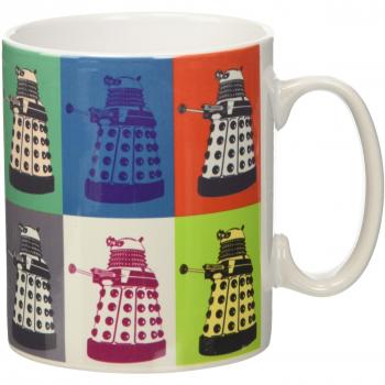 GB Eye, Doctor Who, Pop Art, Taza