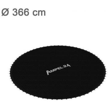 Ampel 24, Lona de Salto de reemplazo para Cama elástica con diametro de 366 cm | 72 Ojales | Costura décupla | Resistente | Carga MAX 160kg