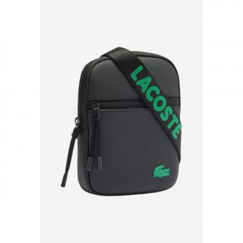 Bolso de Hombro Lacoste WEBBING Negro Unisex - Tamaño Único