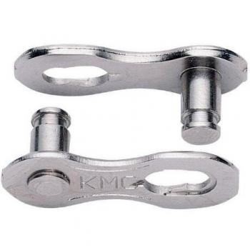 KMC Campag - Cadena para bicicletas, color plateado, 2 unidades