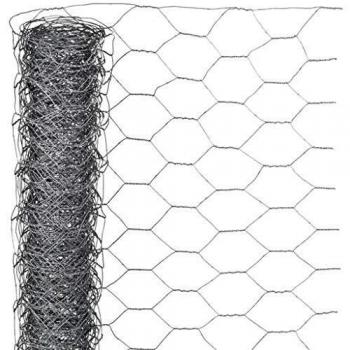 Nature Malla para Gallinero Alambrada Tela Metálica Gris 1x10m Cercado Paneles