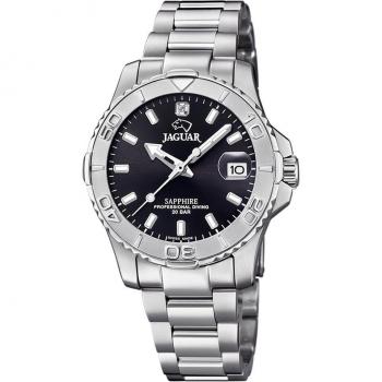 Reloj Jaguar J870/4 Woman Collection Executive Professional Diving de Acero Negro para Mujer