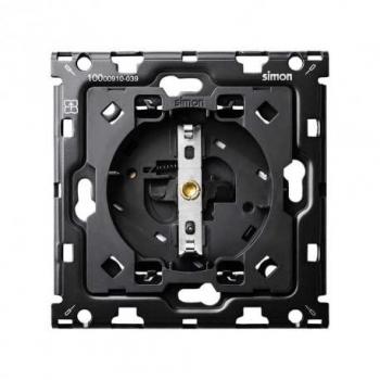 KIT BACK SIMON 100 CON 1 ELEMENTO + 1 ENCHUFE HUB IO 0701000896 SIMON 100 - Kit 1 elemento enchufe io 10010108-039 - Simon Simon Simon 100 Kit