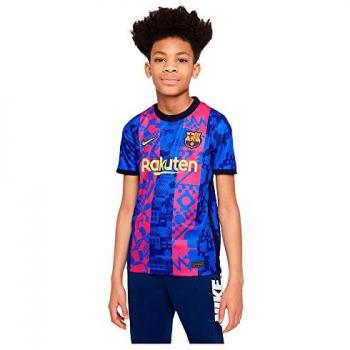 Camiseta de Manga Corta Junior Tercera Equipación FC Barcelona 21/22 Stadium Nike