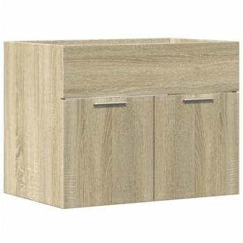 Armario para lavabo Sonoma Roble 60x38,5x46 cm Madera multicapa