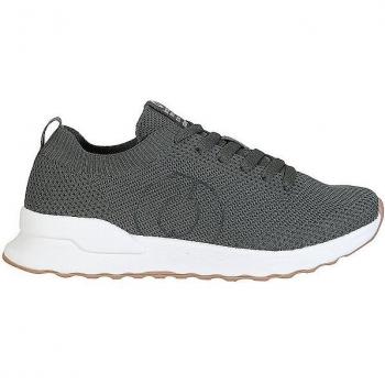 Zapatillas deportivas Ecoalf Conde negras para mujer con cierre ajustable de cordones, talla 37