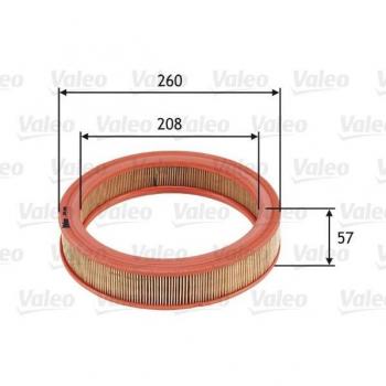 Filtro de aire VALEO 585686