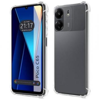 Funda Silicona Antigolpes Transparente Compatible con Xiaomi Poco C65