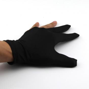 5 par de billar 3 dedos guantes francotiradores