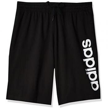 Pantalón corto adidas AEROREADY Essentials Linear Logo negro/blanco - Talla S