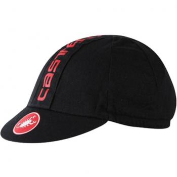 Castelli Gorra Ciclista 2018 Retro 3 Negro
