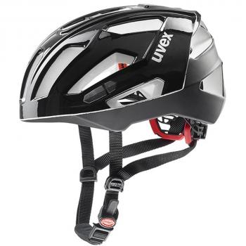 Uvex Quatro Xc Casco Ciclismo, Unisex Adulto, Negro, 56-61
