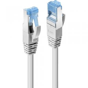 Lindy 3m CAT 6A S/FTP Ethernet Cable, Grey, RJ45 Male to Male, 500MHz, 28AWG