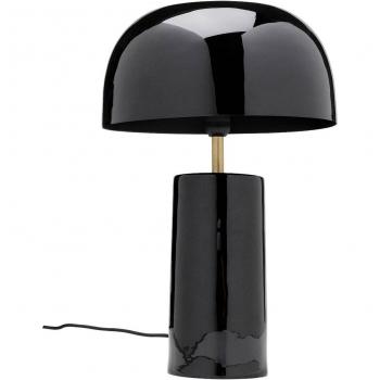 Lámpara de mesa KARE Loungy, acero negro, diseño moderno y elegante