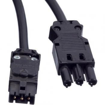 Cabo de Conexión Eléctrico Negro Bachmann 375.127 - 1.50 m, GST15/GST18