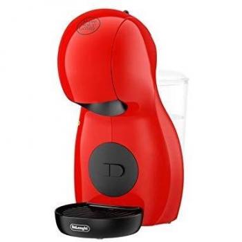 Cafetera de Cápsulas Manual De'Longhi Nescafé Dolce Gusto Piccolo XS EDG210.R Roja - Espresso, Cappuccino y Más, 15 Bares de Presión