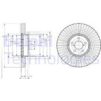 Disco de freno DELPHI BG9105 con características de alta calidad, diseño optimizado para un rendimiento superior, fabricado en material resistente a la corrosión, compatible con una amplia gama de vehículos y diseñado para proporcionar una excelente 