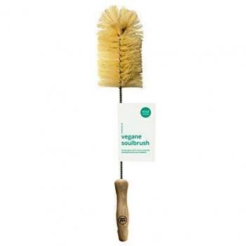 Soulbottles soulbrush • Cepillo de Limpieza para Botellas • Cepillo para Botellas, Natural, Vegano, sin plástico
