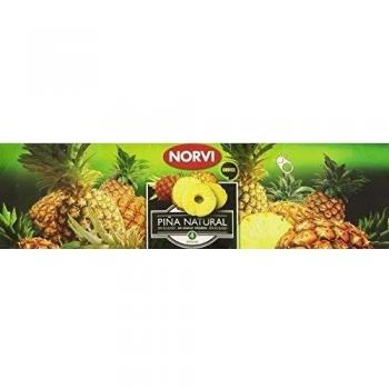 Norvi - Piña natural - en rodajas en su jugo, 137 g x 3