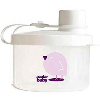AcofarBaby Dispensador de Leche en Polvo con Tres Compartimentos