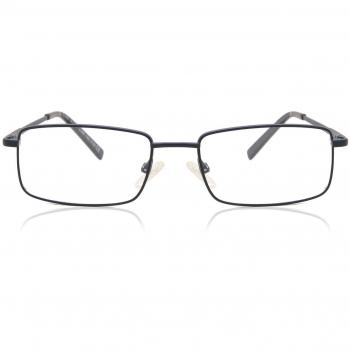 Gafas Anti-Azules Rectangle Montuta completa Metal Azules Armazones para Hombre - SmartBuy Collection