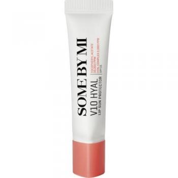 Some By Mi V10 Hyal Lip Protector Protective Lip Balm SPF 15 Shade Rosy 7 ml