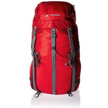 VAUDE Rucksack Brenta - Mochila de senderismo, color rojo, talla 62 x 35 x 26 cm, 40 l
