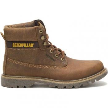 Botas Caterpillar Colorado 2.0 WaterProof unisex de piel en color marrón - Talla 37