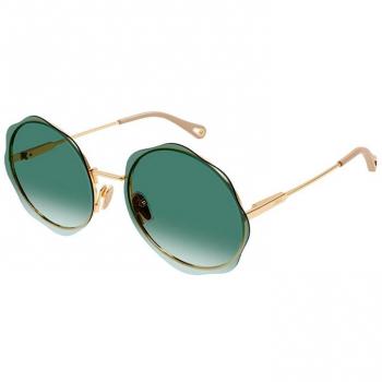 Chloé Sunglasses CH0202S Yellow Female 61 MM, Honoré Blue Female 61 MM