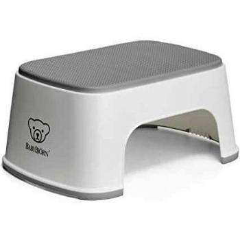 BABYBJÖRN Taburete para Niños, Blanco/Gris