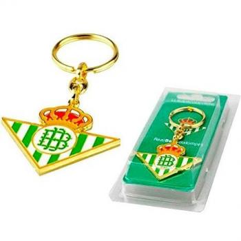 Llavero Escudo Real Betis Dorado