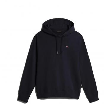 Napapijri Balis H Summer Men's Hooded Sweatshirt - Blue Marine, Size XL