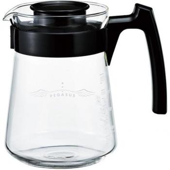 Servidor HARIO Pegasus 600ml Apto para Microondas Negro Hecho en Japón 2-5
