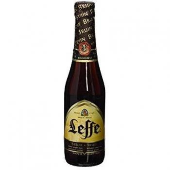 Cerveza Leffe Brune, 6.5%, 0.33 l x 6 unidades