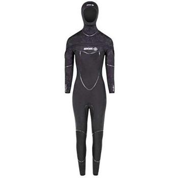 Beuchat Traje Húmedo de Pesca Submarina para Mujer Adulto 8/7 Mm Negro