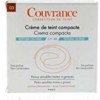 Avene Couvrance High Tolerance Compact Foundation Cream Matte Finish No.3 (Sand) 9.5g