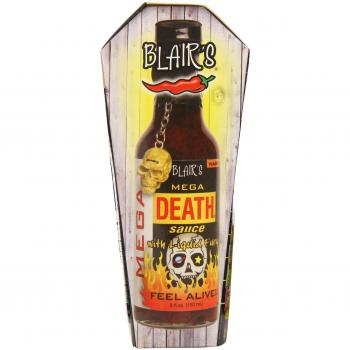 Blair's Mega Death Sauce in Coffin