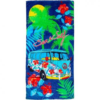 TOALLA ESTAMPADA VAN 90X170CM 100% ALGODÓN