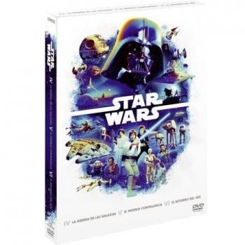 Star Wars Episodios 4-6 (DVD) (Ediciones remasterizadas): La Guerra de las Galaxias, El Imperio Contraataca