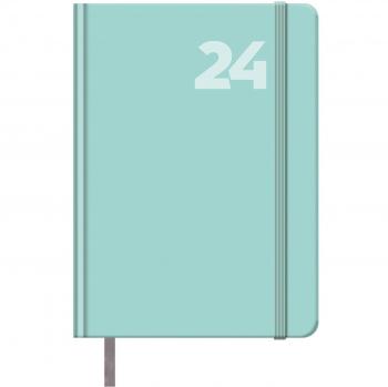 Dohe Capri Agenda 2024 Día Página Tamaño Mediano 14x20 cm 336 Páginas Encuadernación Cosida Tapa Dura Cubierta Papel Impreso Plastificado Mate Cierre