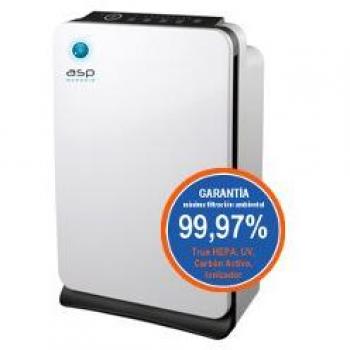 Purificador de Aire Premium con filtro true HEPA para la eliminación de alérgenos y contaminación ambiental