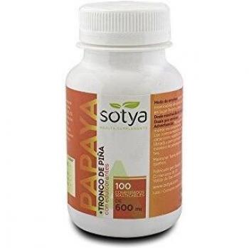 SOTYA - SOTYA Papaya 100 comprimidos 600 mg