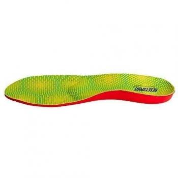 Reset Sport Performance Insole - Plantillas para hombre, color rojo, talla 43-44
