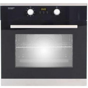 Horno convencional TELEFUNKEN 14TLK109MGX Multifunción Display 9 funciones Grill Clase A