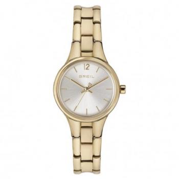 RELOJ DE MUJER BREIL TW1992, Esfera PLATA, Movimiento SOLO PLATA - 3 CUARZOS, PULSERA DE ACERO COLOR ORO