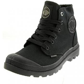 Palladium Pampa Hi Mono Chrome Black Boots - Unisex - Size: 6 UK