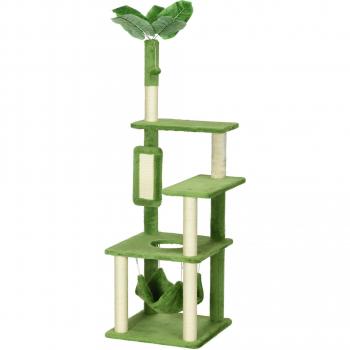 Árbol Rascador para Gatos Grandes de 142 cm